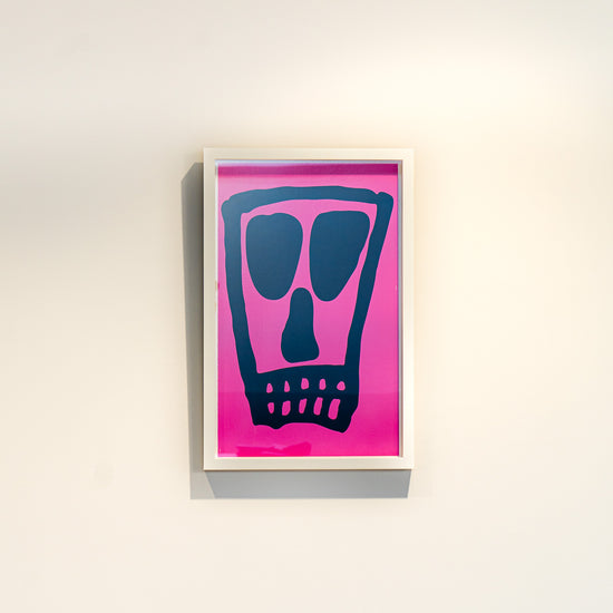 Square Calavera (Pink)