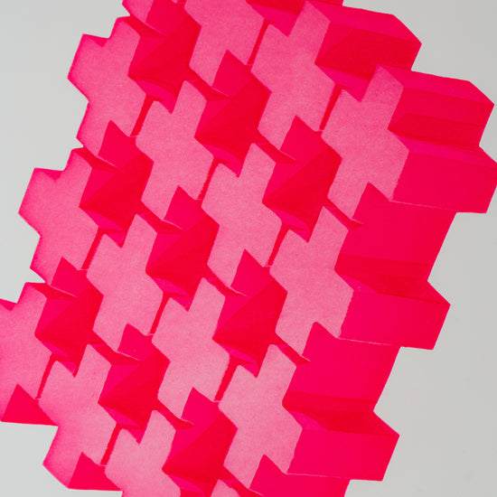 Pink Fluorescent Ground Cover