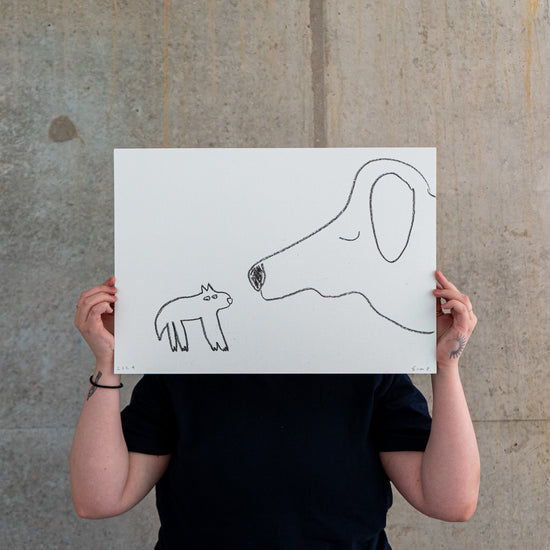 Euan Roberts - A3 Original Drawing