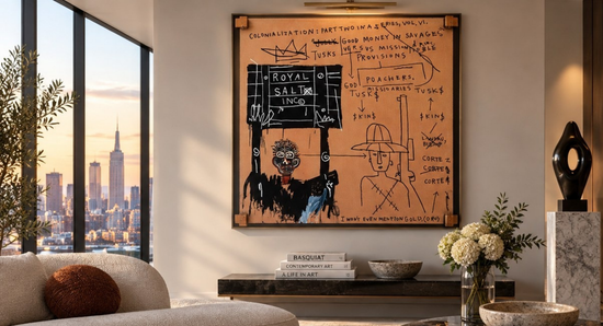 Amorites On Safari (Basquiat)