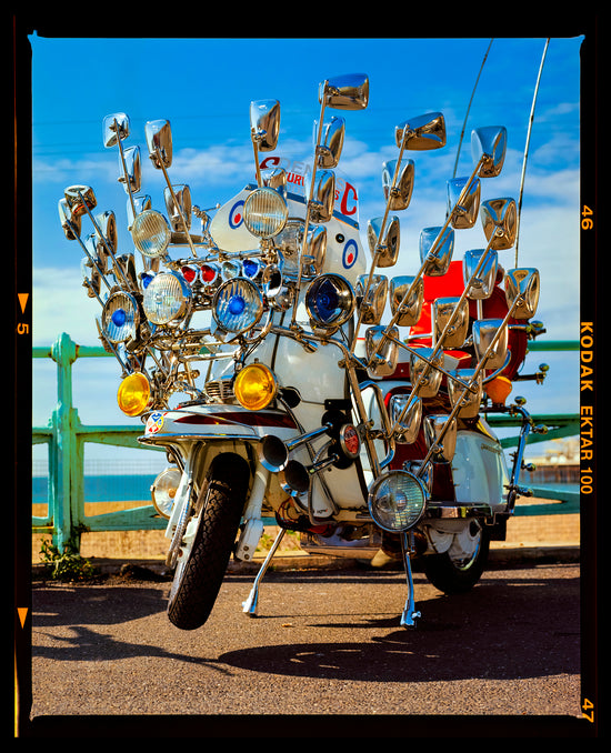 Dennis ‘The Original Mod’ Lambretta, Brighton 2025