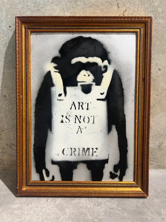 Monkey (Silver Background)
