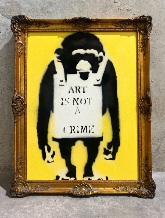 Monkey (Yellow Background)