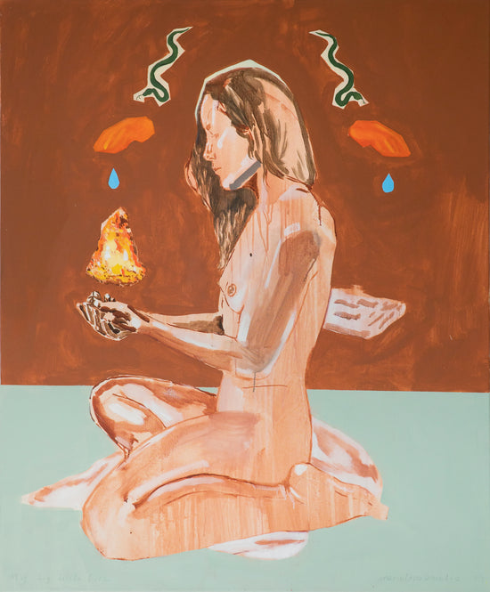 My big little fire I - Original