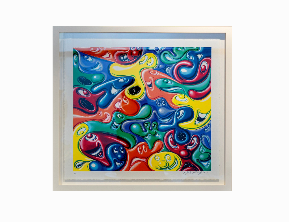 絵画 Kenny Scharf Plate SPUMONI Art Limited Kenny Scharf