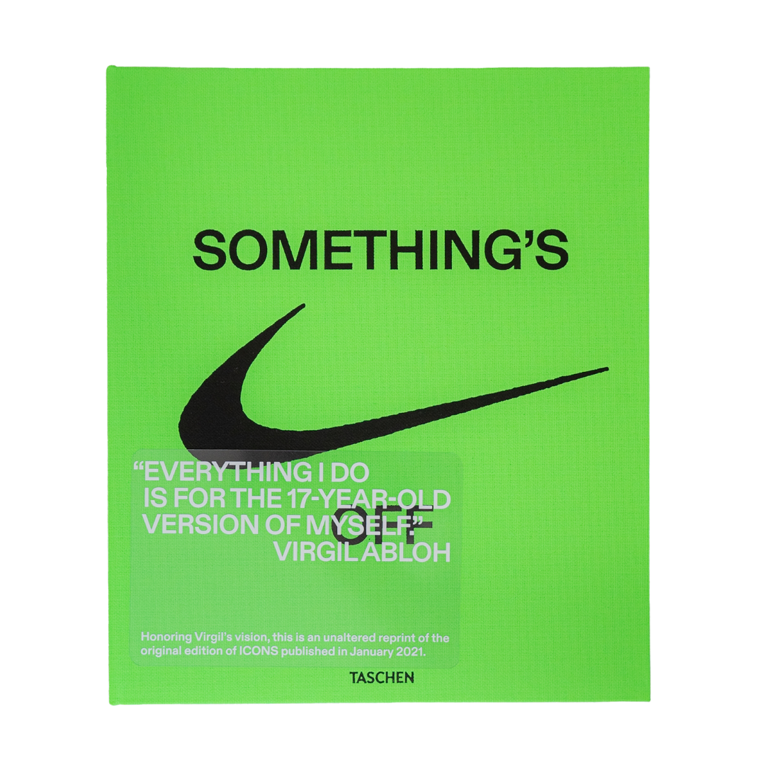 Virgil Abloh. Nike. ICONS | Book available at Helm Gallery.