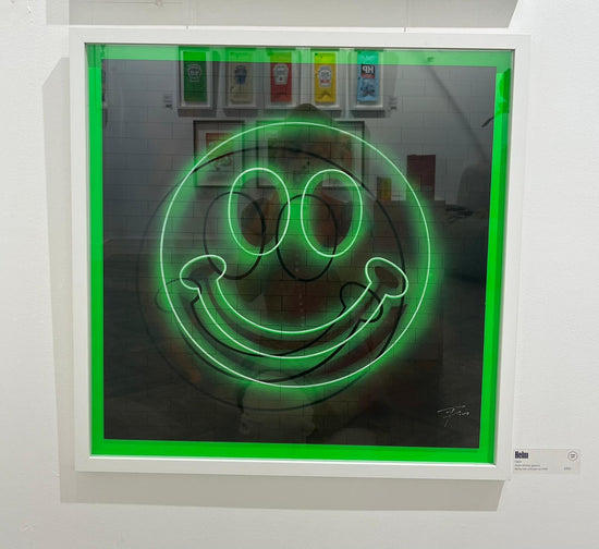 Neon Smiley (Green)