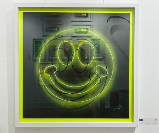 Neon Smiley (Yellow)