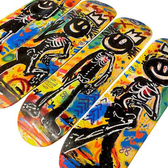 Acidquiat Ravers Skate Deck
