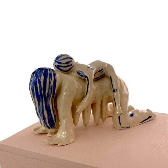 She Wolf (Ceramic Sculpture)