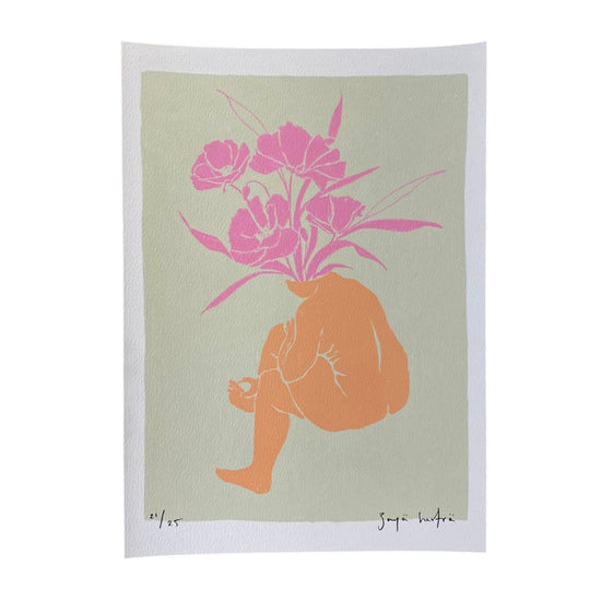 The Body Is A Flower - Study 2 (A3)