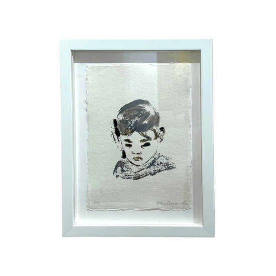 MORNING PAGES - Monotypes Originals FRAMED