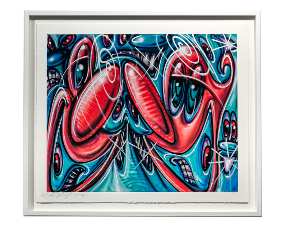 Kenny Scharf - Newazy | Helm Gallery Artworks