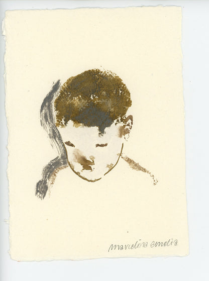 MORNING PAGES - Monotypes UNFRAMED