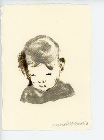 MORNING PAGES - Monotypes UNFRAMED