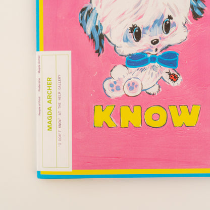 I Don't Know - Posterzine