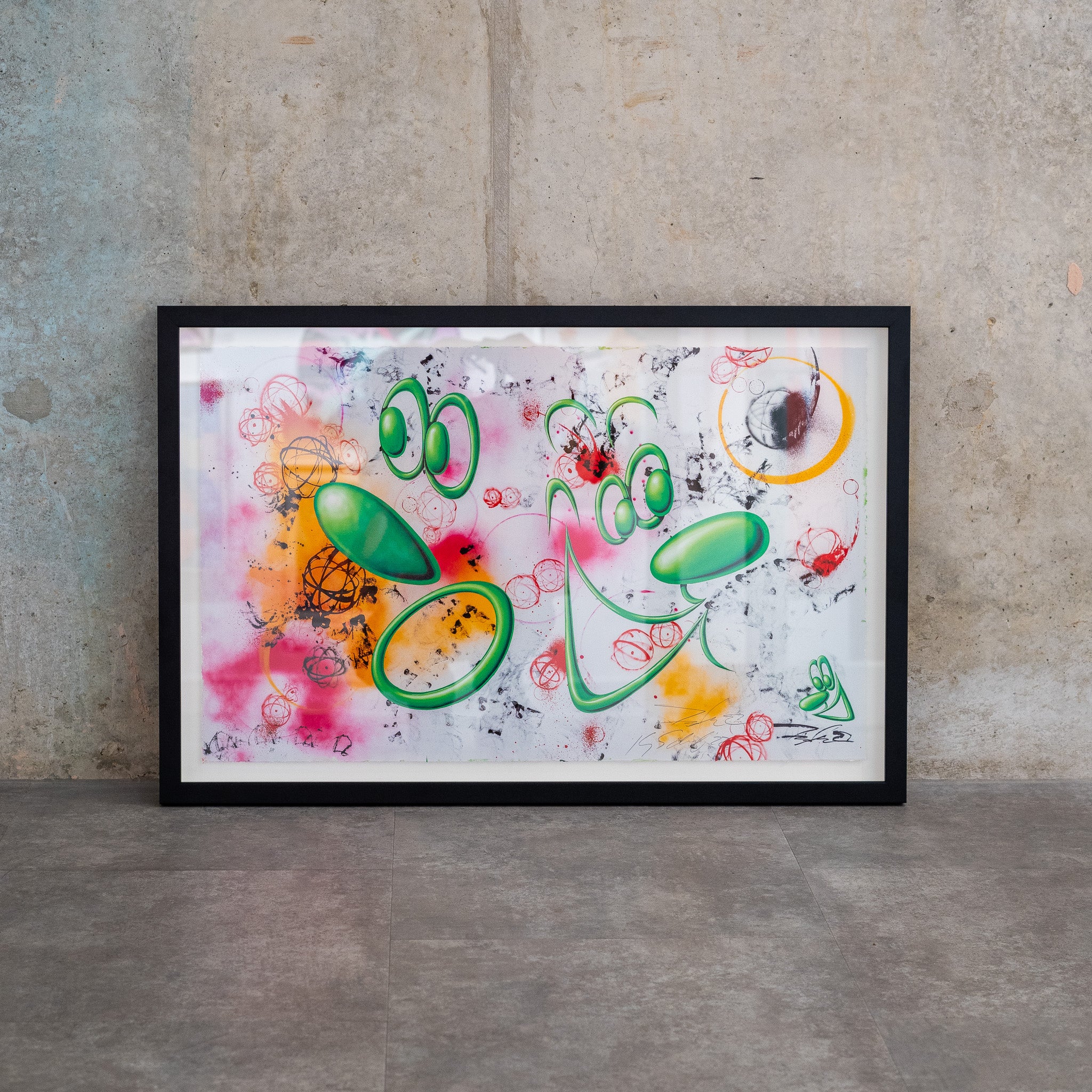 Kenny Scharf | Kenny and Lenny AP | Helm Gallery Artworks