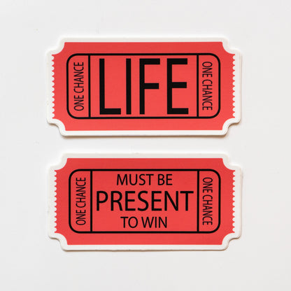 Present To Win - Vinyl Sticker