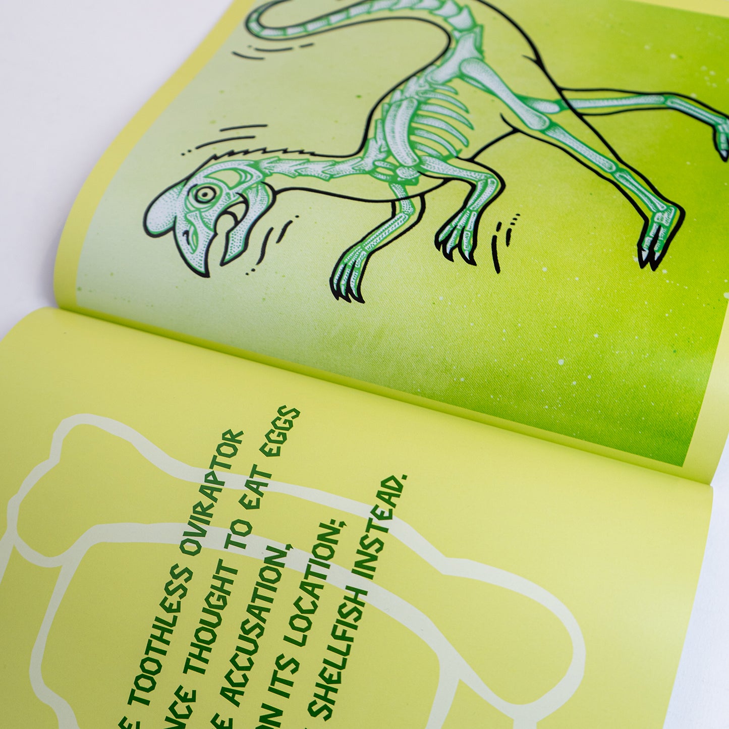 The A-Z of Dinosaur Bones | Book by Will Blood at Helm – Helm Gallery