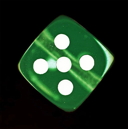 Dice Five - Green