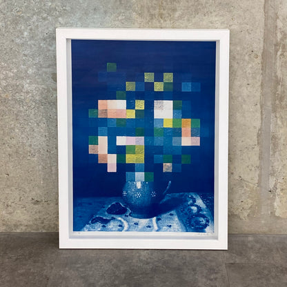 Bouquet lll Cyanotype HPM