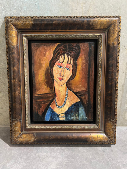 Jeanne Hebuterne With Necklace