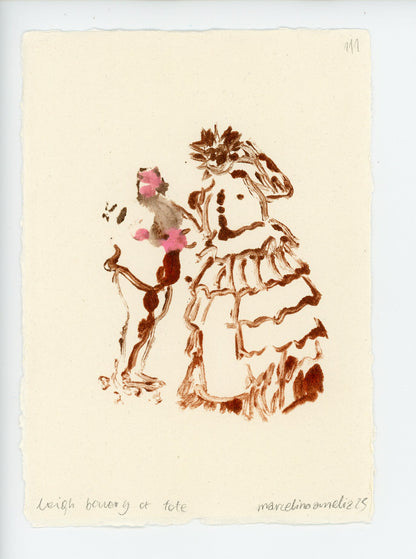 MORNING PAGES - Monotypes UNFRAMED