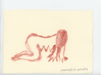 MORNING PAGES - Monotypes UNFRAMED