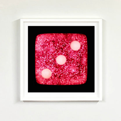 Dice Three - Raspberry Sparkles