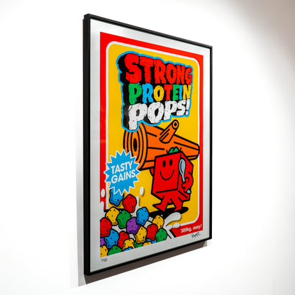 Framed Strong Protein Pops