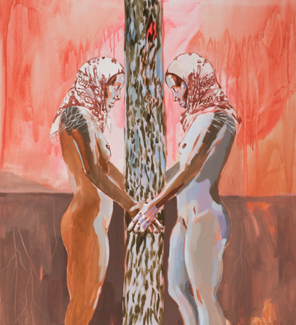 Meditation with the tree - Original