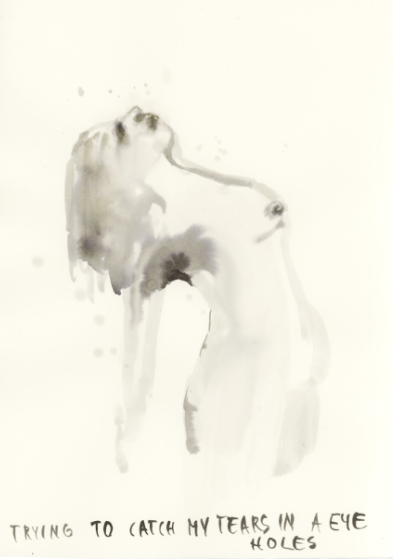 Catching my tears in my eye holes - Original