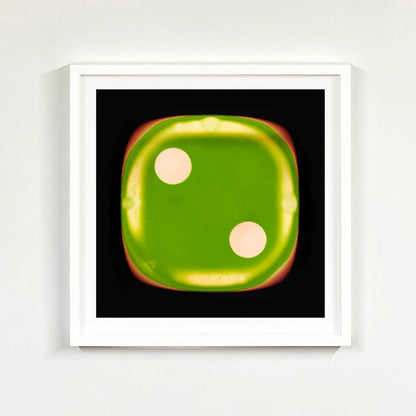 Dice Two - Lime Green