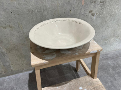 They're in the Fucking Bowl with all your Other Crap