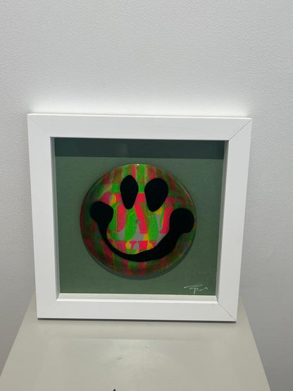 7" Smile [pink & green]