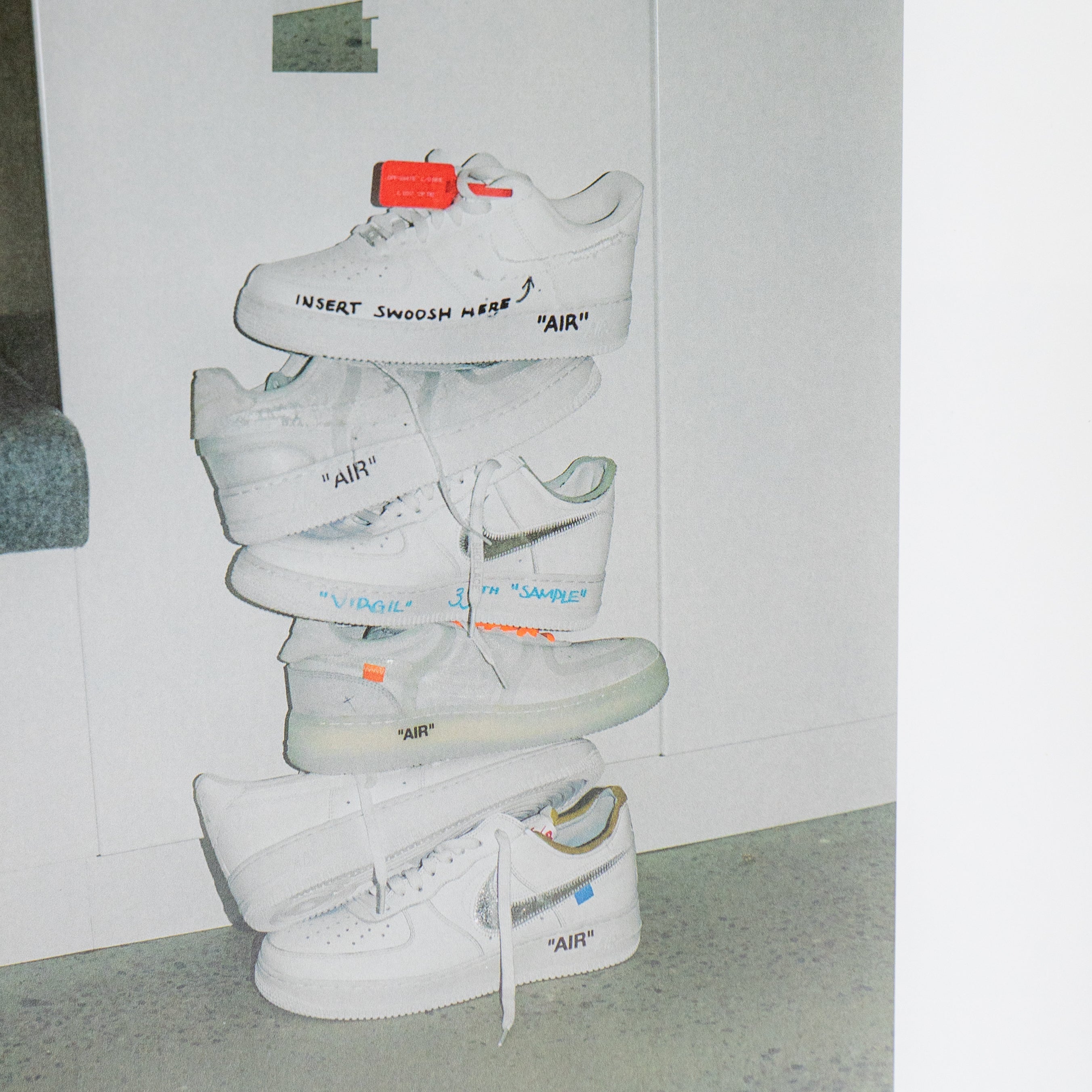 Virgil Abloh. Nike. ICONS | Book available at Helm Gallery.