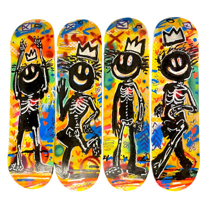 Acidquiat Ravers Skate Deck