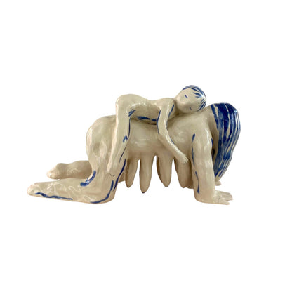 She Wolf (Ceramic Sculpture)