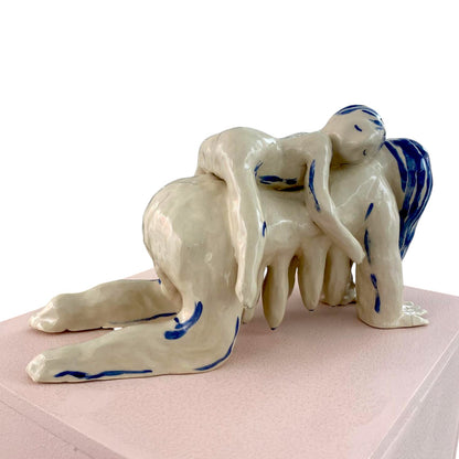She Wolf (Ceramic Sculpture)