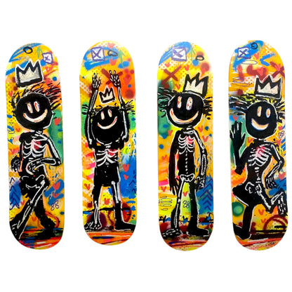 Acidquiat Ravers Skate Deck