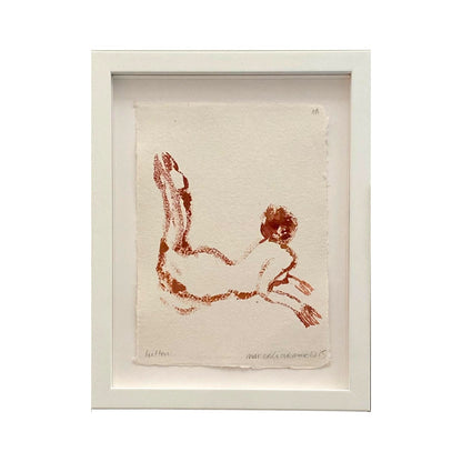 MORNING PAGES - Monotypes Originals FRAMED