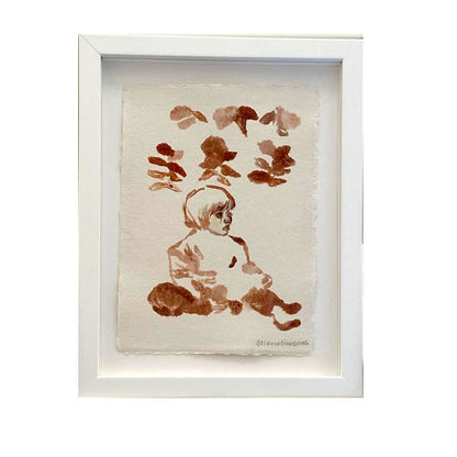 MORNING PAGES - Monotypes Originals FRAMED