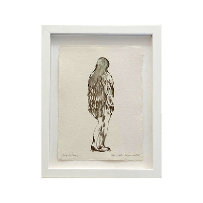 MORNING PAGES - Monotypes Originals FRAMED