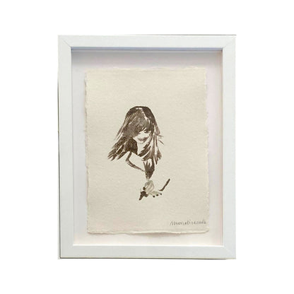 MORNING PAGES - Monotypes Originals FRAMED