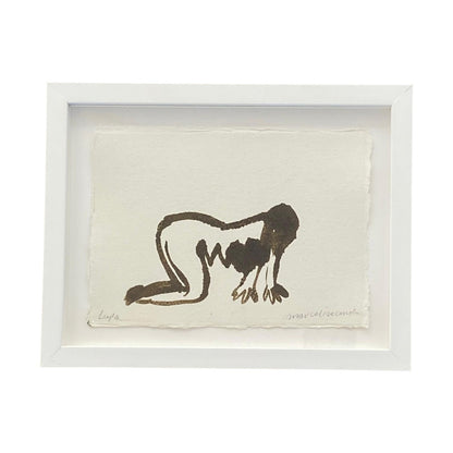 MORNING PAGES - Monotypes Originals FRAMED