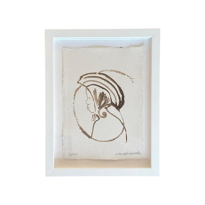 MORNING PAGES - Monotypes Originals FRAMED