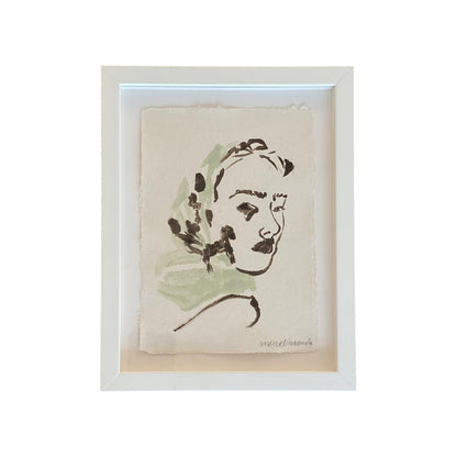 MORNING PAGES - Monotypes Originals FRAMED