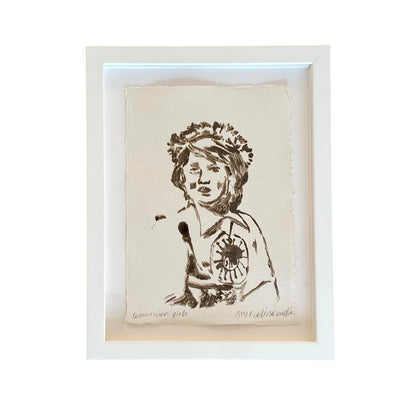 MORNING PAGES - Monotypes Originals FRAMED