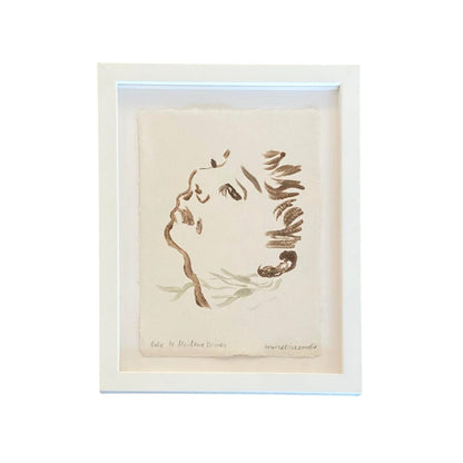 MORNING PAGES - Monotypes Originals FRAMED