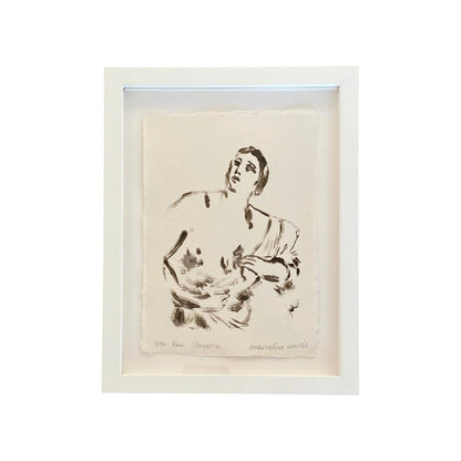 MORNING PAGES - Monotypes Originals FRAMED